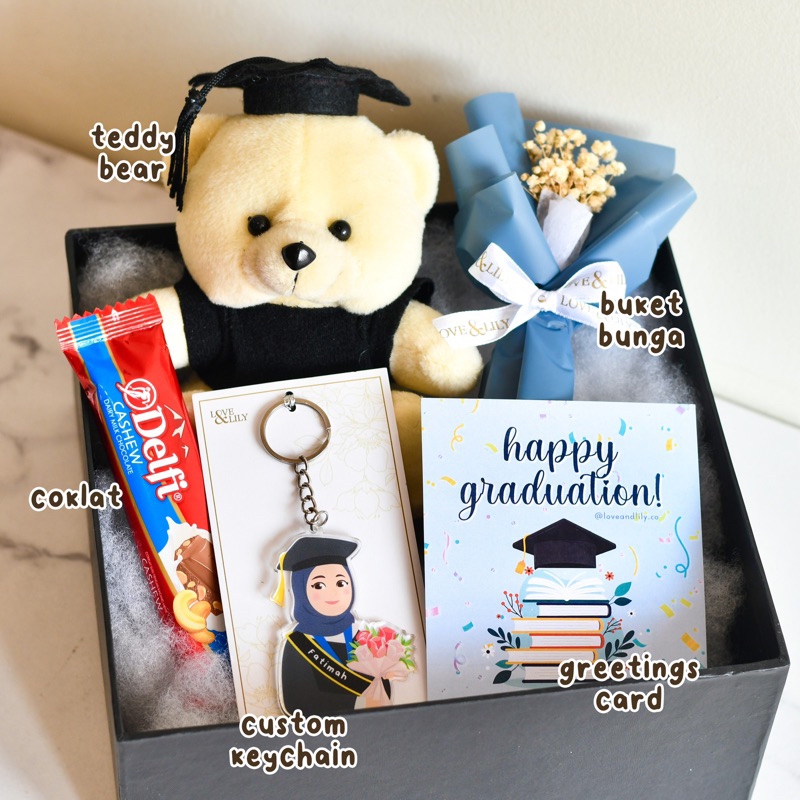 Jual STELLA Keychain Hampers Graduation Gift Hadiah Wisuda Kado Cewek