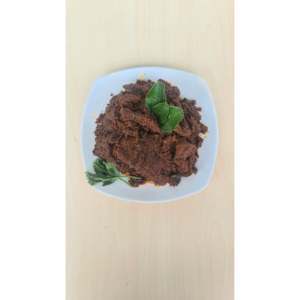 Jual rendang daging sapi mata air asli padang pariaman 140 gram (2 ...