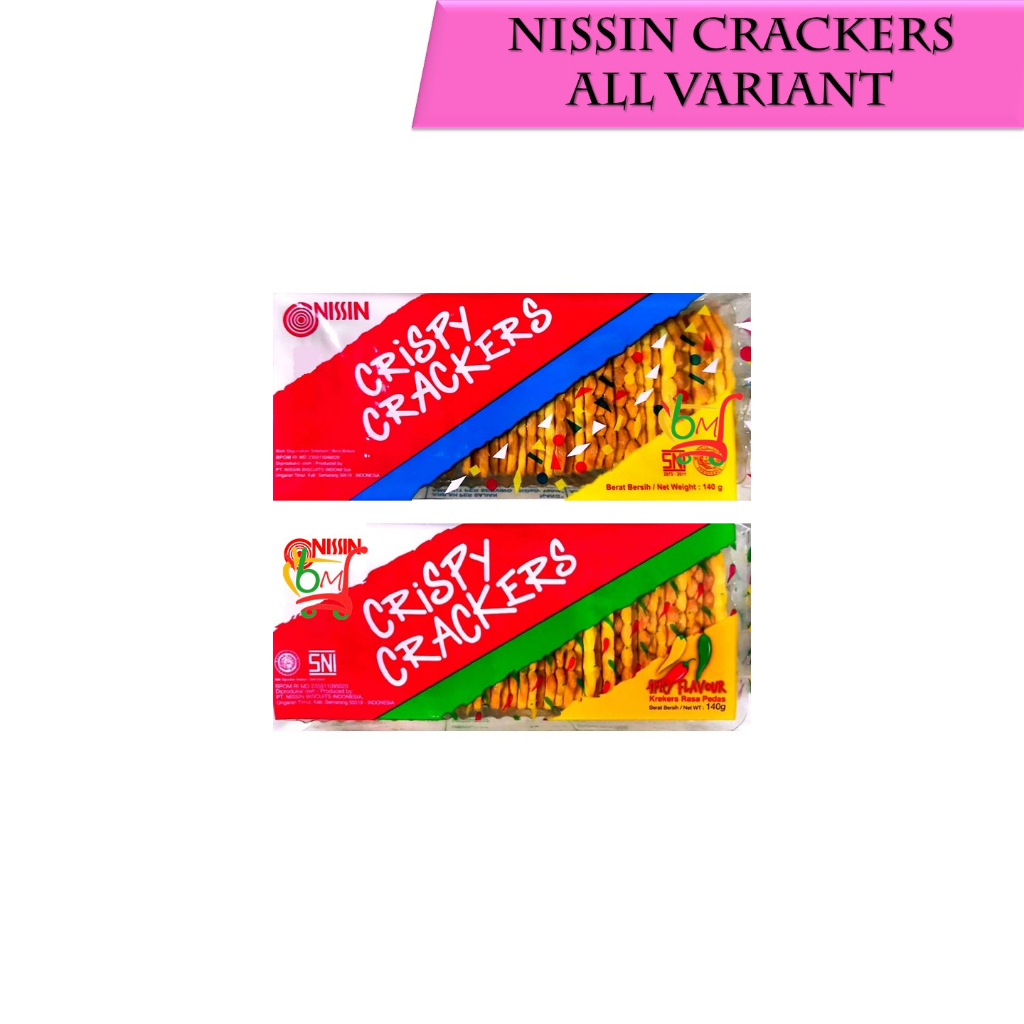Jual Nissin Crispy Crackers Kemasan Kecil All Variant | Shopee Indonesia