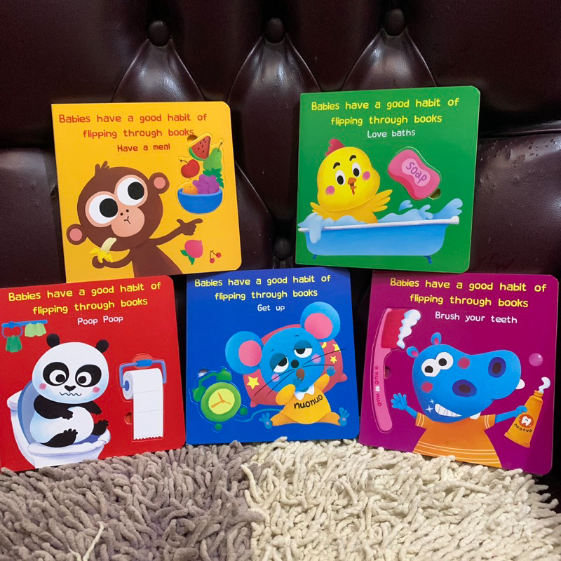 Jual PAKET 5 BUKU ANAK BABY BOOK TOILET TRAINING BABIES HAVE A GOOD