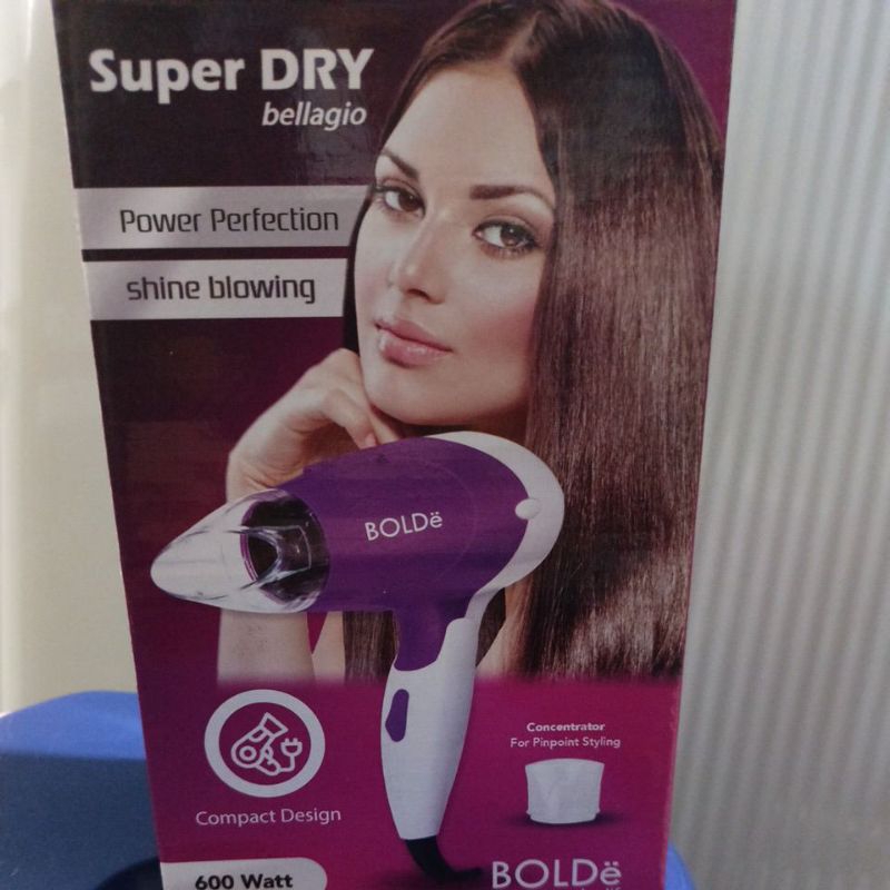 Jual BOLDE SUPER HAIR DRYER DRY BELLAGIO 600 WATT Shopee Indonesia