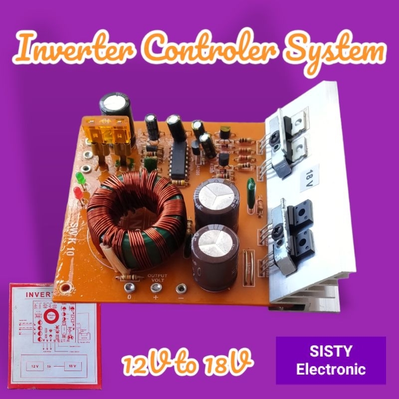 Jual Kit Inverter Input 12v Output 18w | Shopee Indonesia