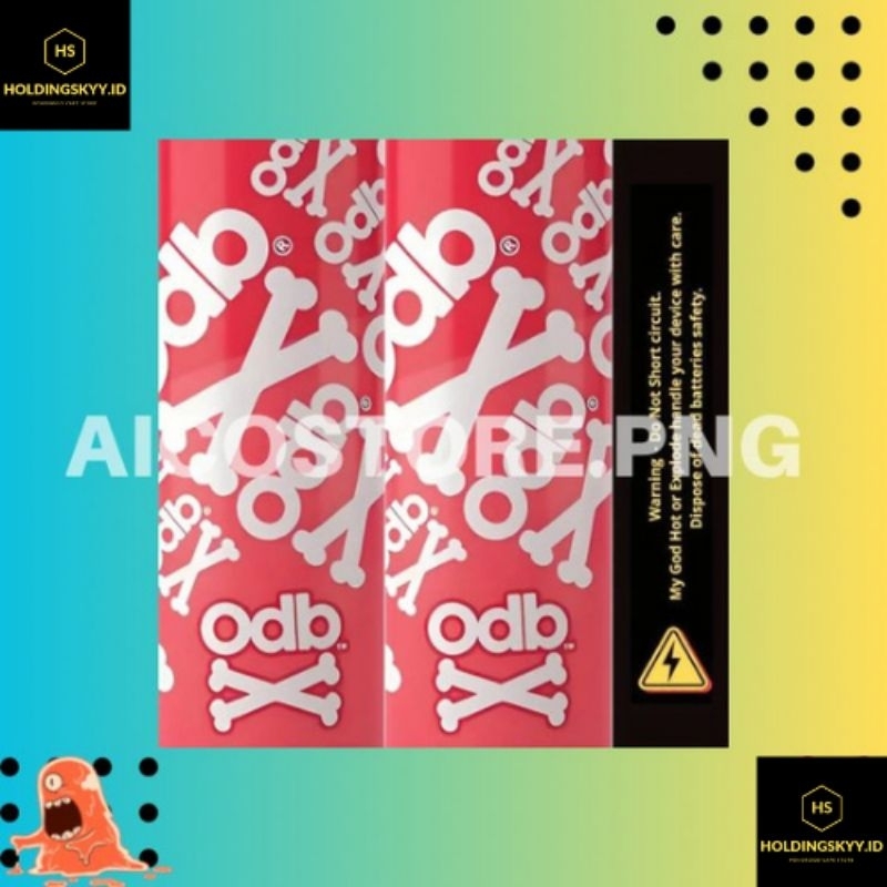 Jual Skin Stiker Wrap Baterai 18650 Motif ODB V2 Full Desain Untuk ...