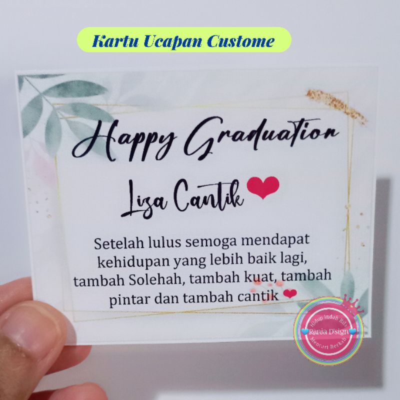 Jual Kartu Ucapan Costume | Shopee Indonesia