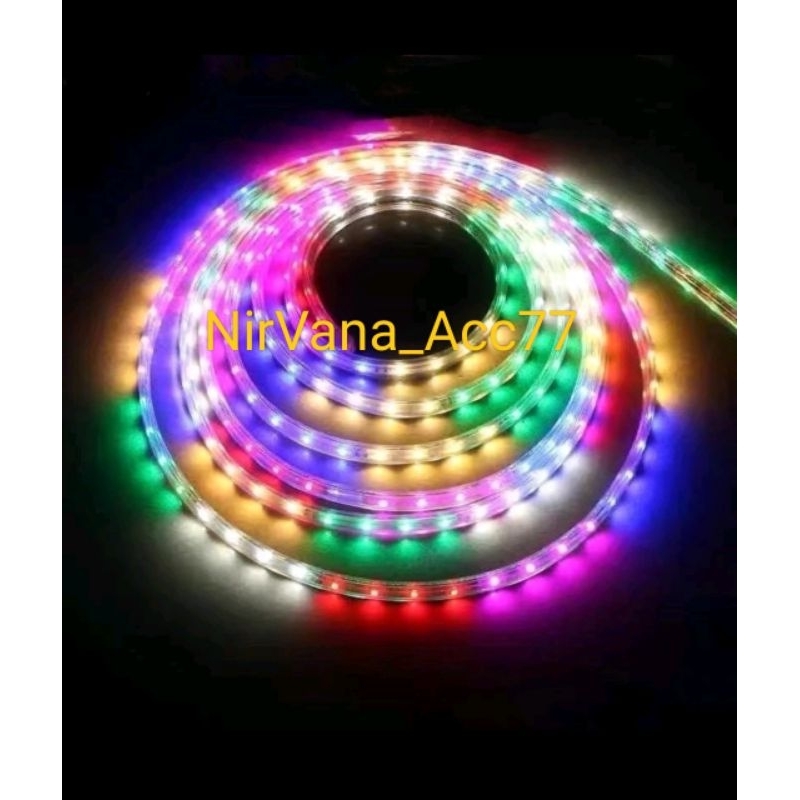 Jual Lampu Led Strip Selang Rope Led Warna Warni Rgb Ip Meteran Shopee Indonesia