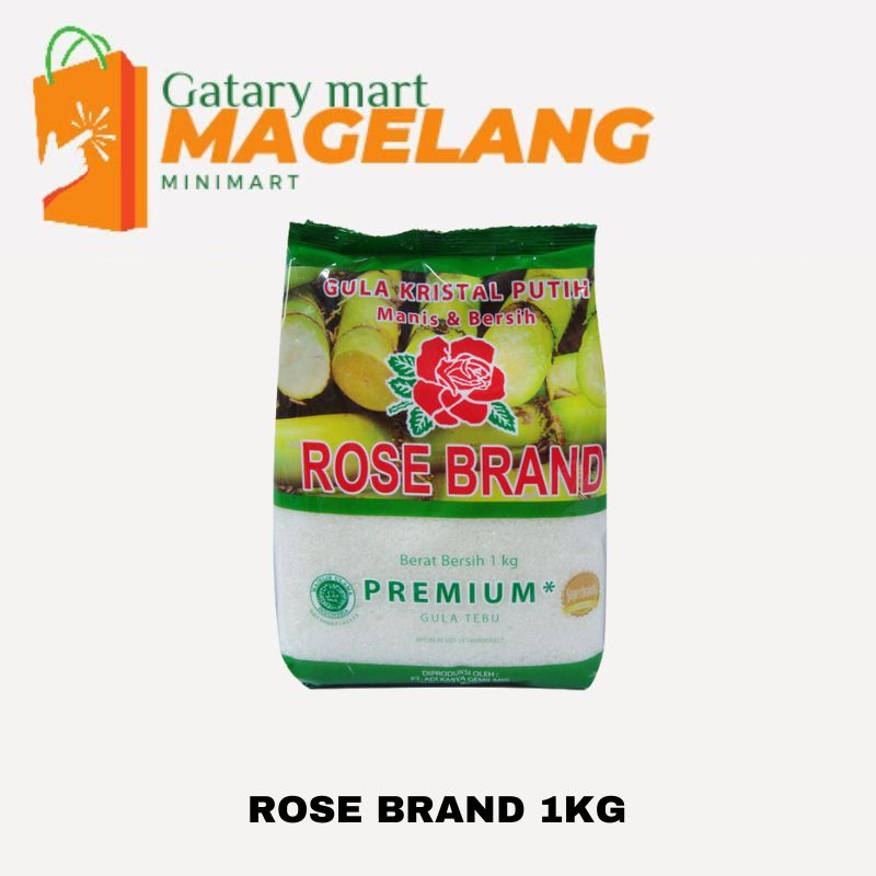 Jual ROSE BRAND GULA PASIR 1KG Shopee Indonesia