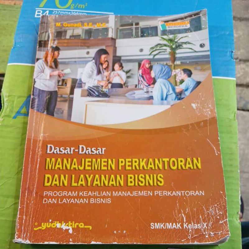 Jual DASAR DASAR MANAJEMEN PERKANTORAN DAN LAYANAN BISNIS KELAS 1 SMK ...