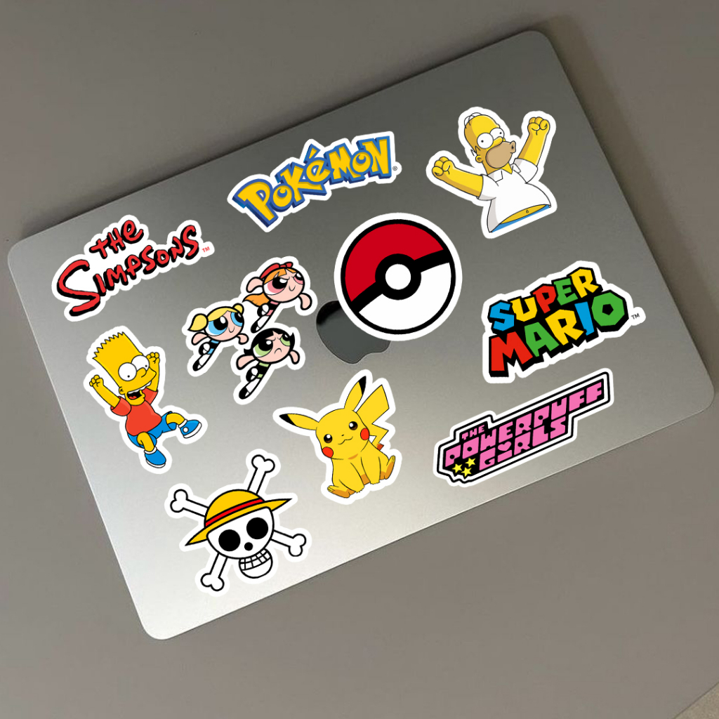 Jual Sticker Cartoon Series 2 Stiker Satuan Kartun Aesthetic Lucu