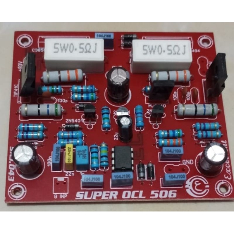 Jual KIT AMPLIFIER UNTUK LAPANGAN SOCL 506 DRIVER POWER AMPLIFIER SOUND