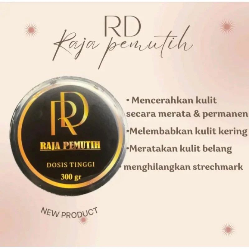 Jual HB RD RAJA PEMUTIH ORIGINAL 100% Ampuh Memutihkan Badan | Shopee ...