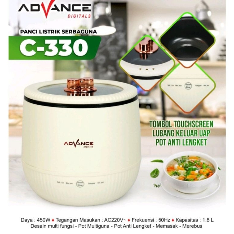 Jual Advance C C Panci Listrik Serbaguna C Warmer