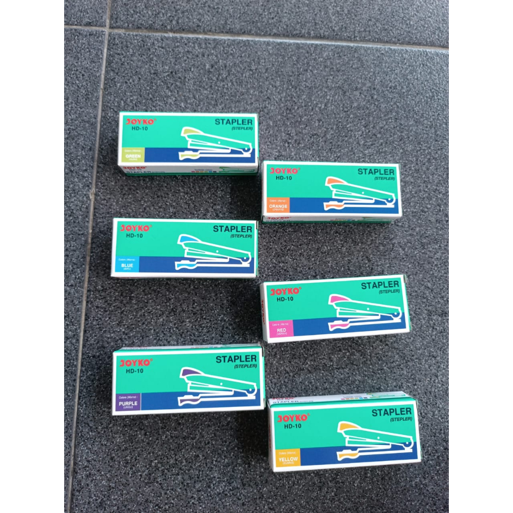 Jual STAPLER STAPLES BESI MEREK JOYKO HD 10 1 PCS | Shopee Indonesia