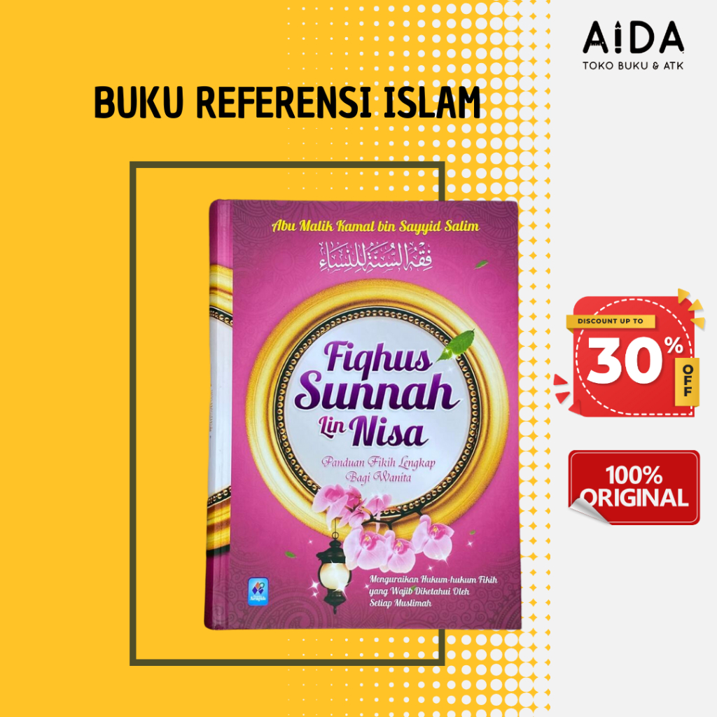 Jual Buku Fiqhus Sunnah Lin Nisa Panduan Fikih Lengkap Bagi Wanita Hc