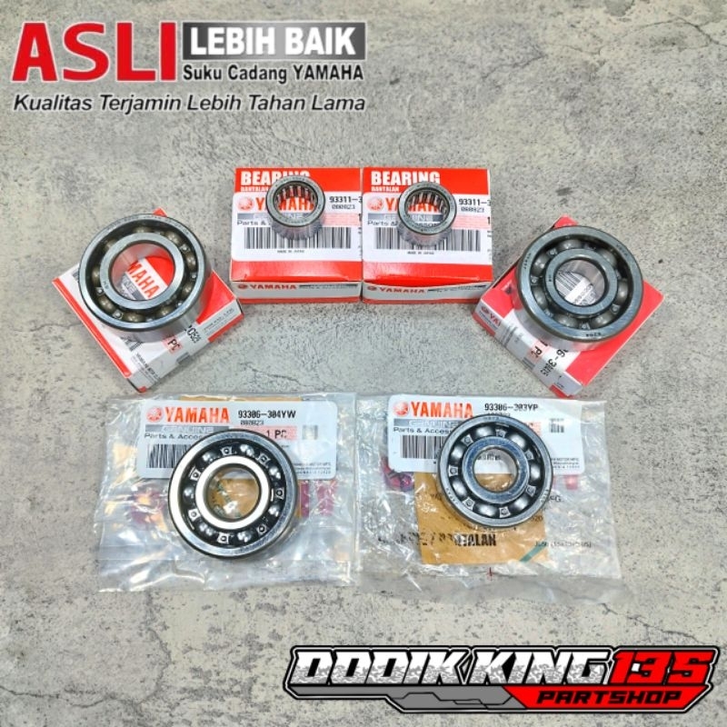 Jual LAHER BEARING KRUK AS HS JAPAN + RASIO MESIN SET RX KING RXK RXS ...