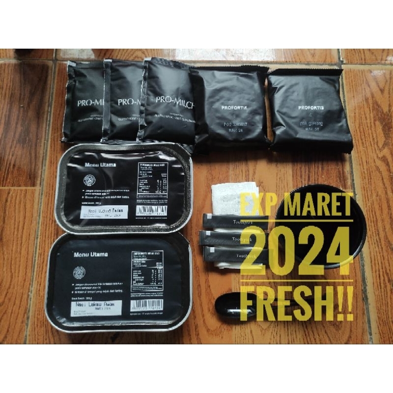 Jual RANSUM NARAGA PLUS Ration Survival Food MRE TNI Indonesia Nasi ...