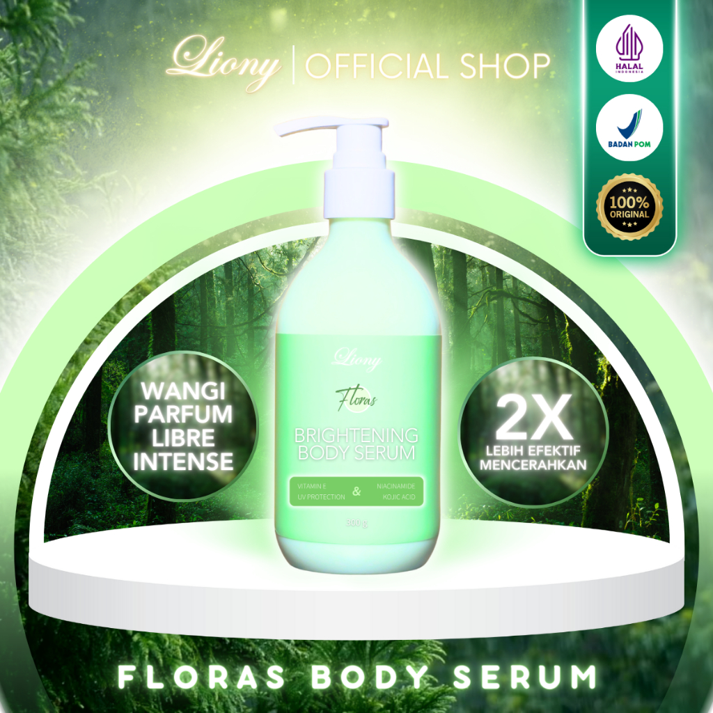 Jual LIONY FLORAS Brightening Body Serum/Lotion (LIBRE INTENSE) with