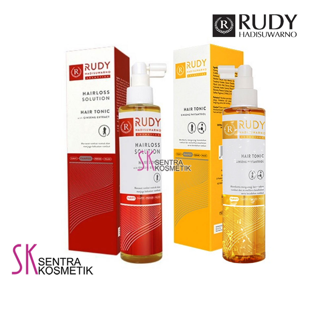 Jual RUDY Hair Tonic 220 ml GINSENG Phytantriol Hair loss Solution Rudi Hadisuwarno Shopee