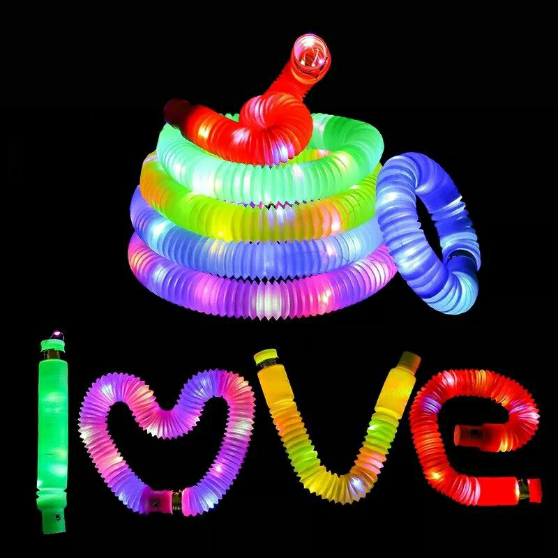 Jual 0Pop Tubes Pop Tube Mainan edukasi fidget Pop Tubes Sensory Toys ...
