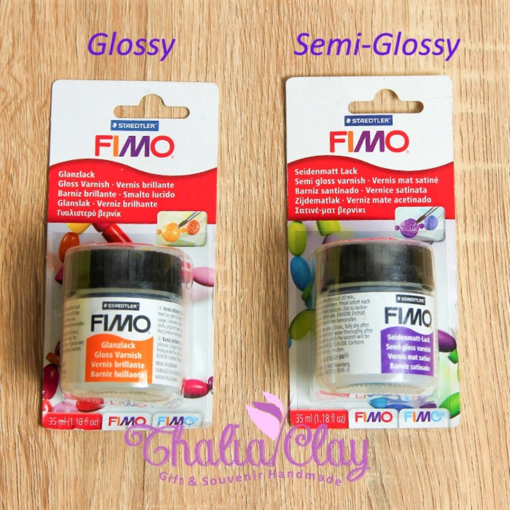 Jual FIMO POLYMER CLAY VARNISH PELAPIS POLYMER CLAY MODELLING CLAY