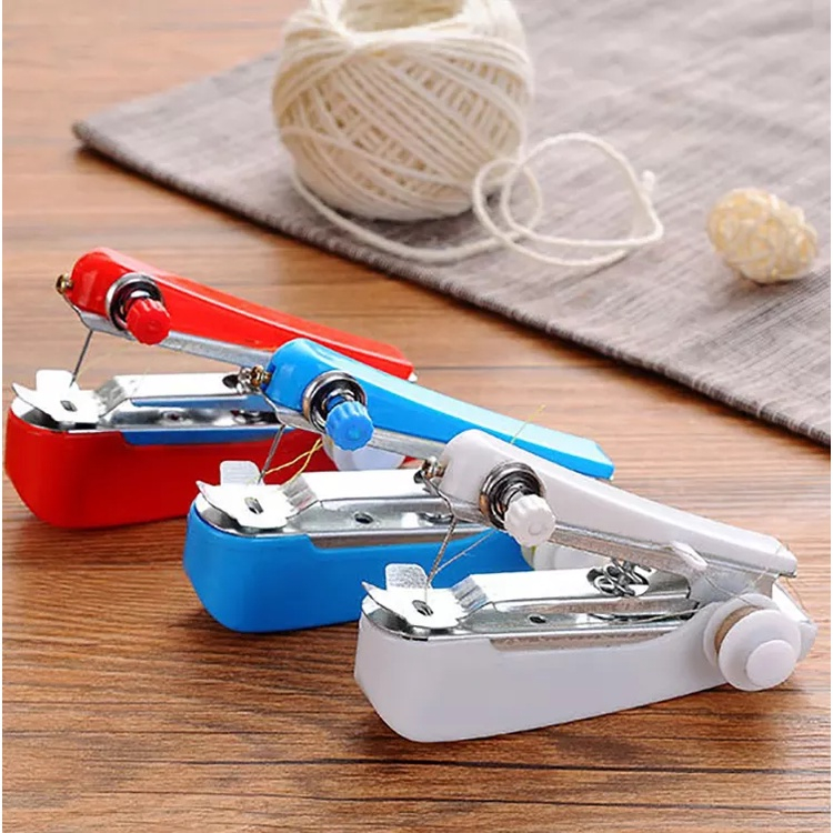 Jual MESIN JAHIT TANGAN MINI PORTABLE MESIN JAHIT STAPLES | Shopee ...