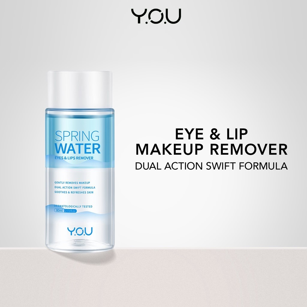 Jual YOU Spring Water Eyes & Lips Remover 80ml | Shopee Indonesia