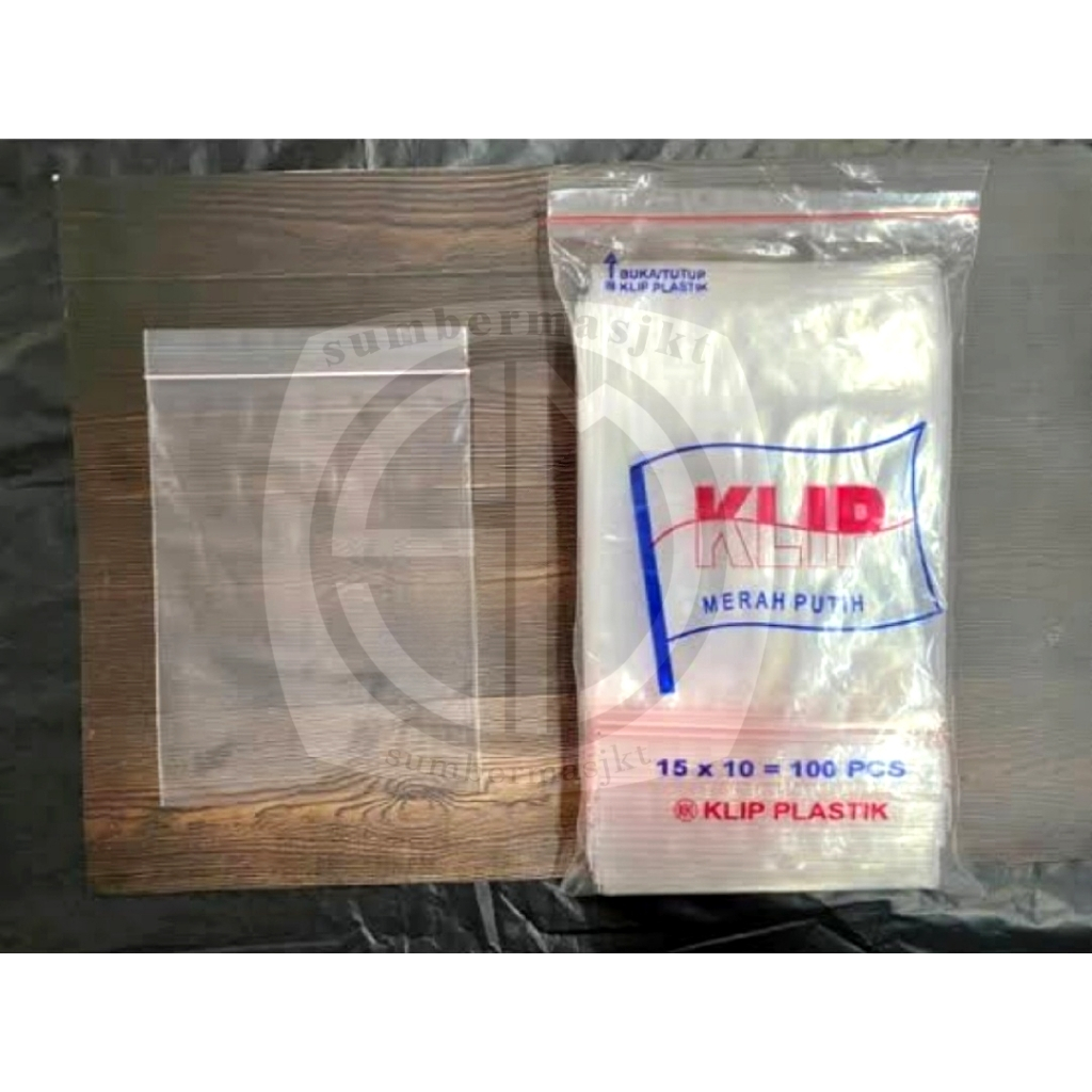 Jual Plastik Klip Pe Merah Putih 10x15 Cm Ziplock Plastik Obat 100pcs Shopee Indonesia 4075