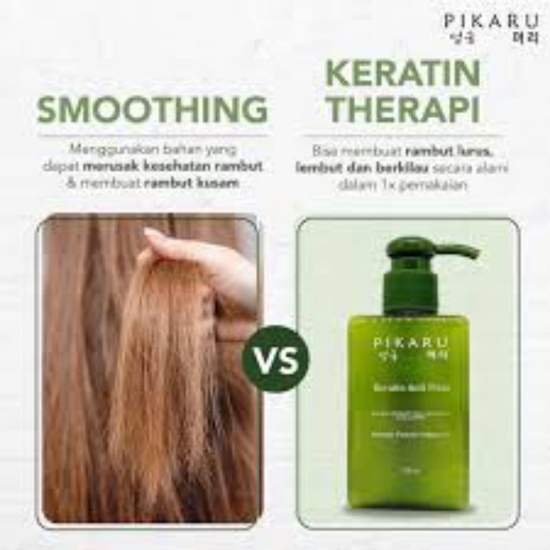 Jual Pikaru Keratin Anti Frizz - Pikaru 150 ml | Shopee Indonesia