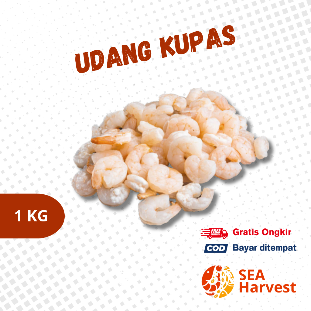 Jual Udang Kupas Seafood Frozen Food Fresh Premium 1kg Shopee Indonesia