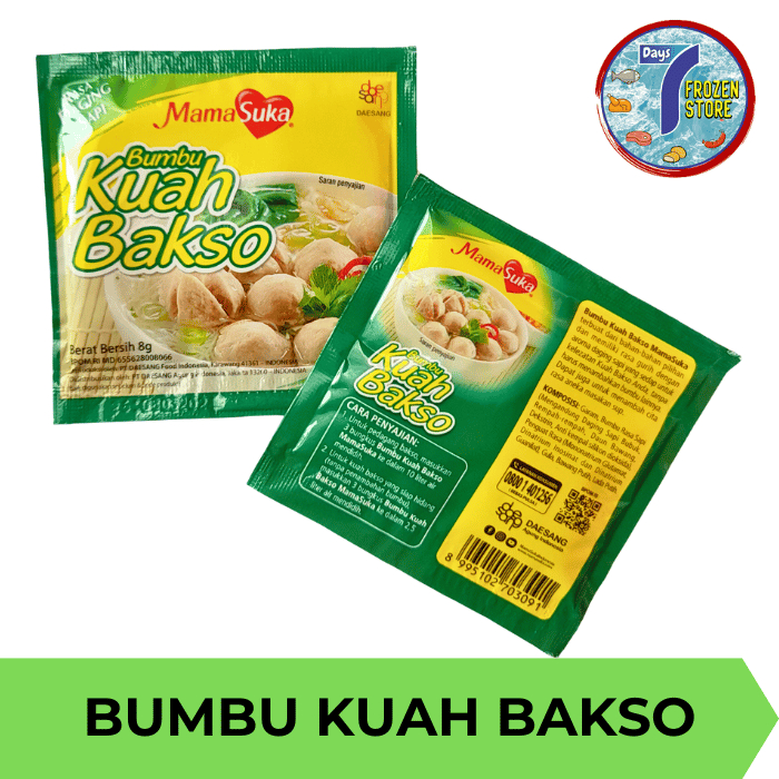 Jual Bumbu Kuah Bakso 8 Gr Shopee Indonesia