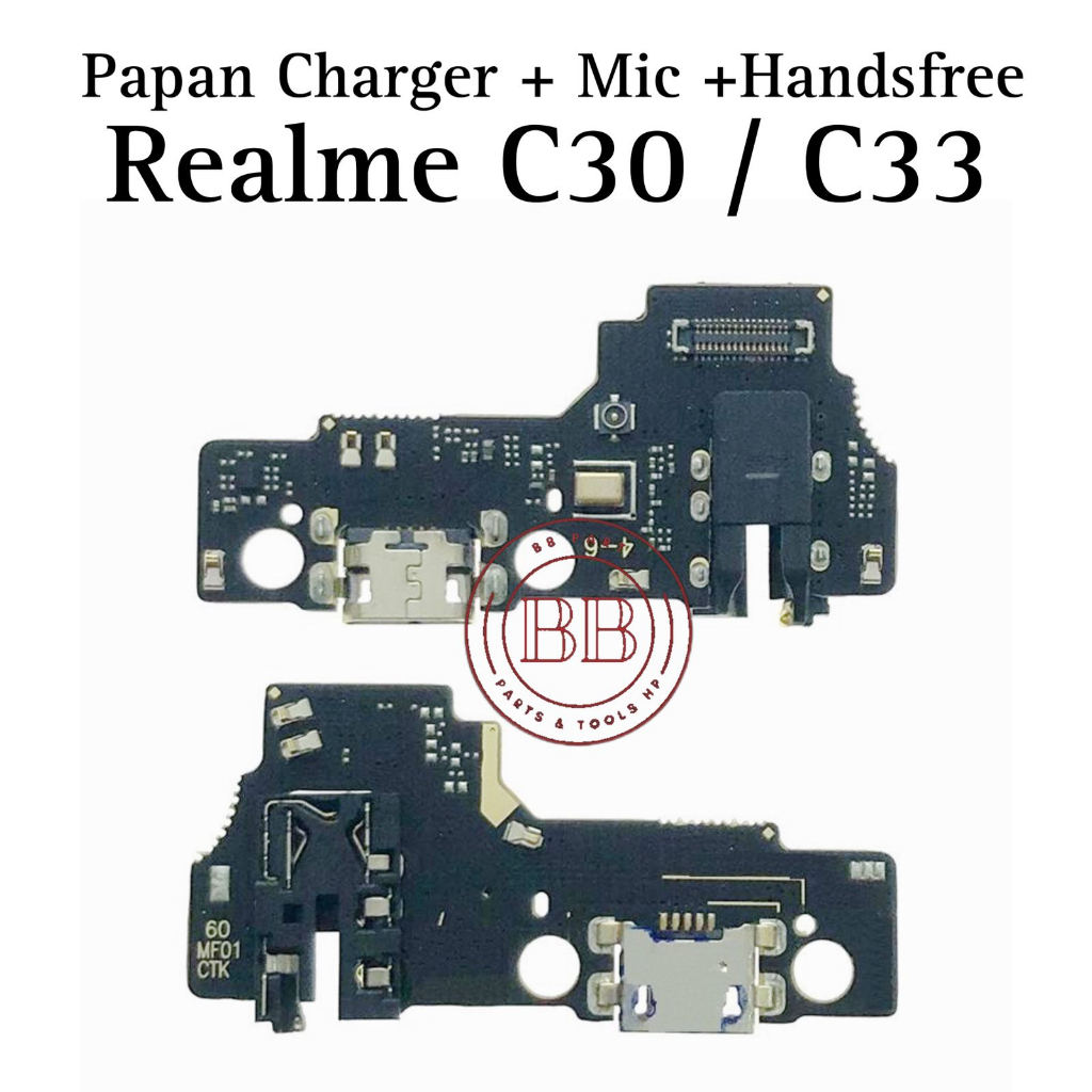 Jual Papan PCB Charger & Mic & Handsfree Realme C30 / C33 / Narzo 50 ...