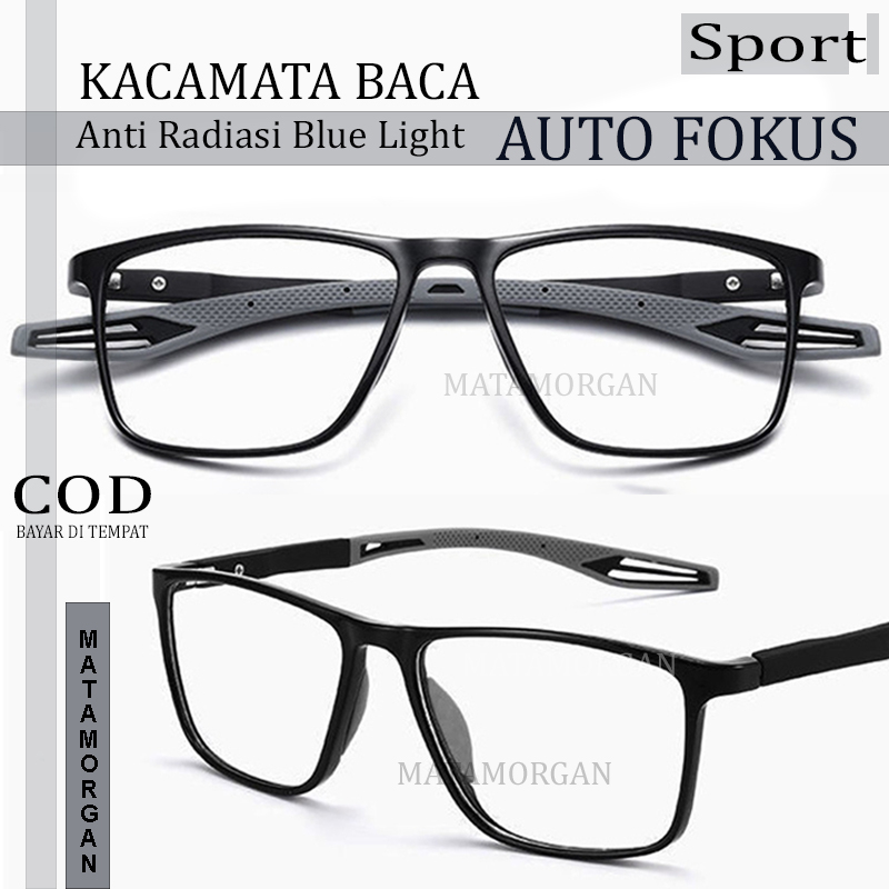 Jual Kacamata Baca Lensa Plus Auto Focus Lensa Anti Radiasi Frame Modis