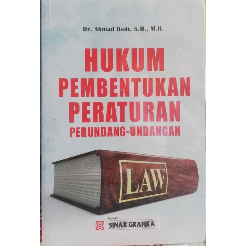 Jual Hukum Pembentukan Peraturan Perundang Undangan Dr Ahmad Redi Shopee Indonesia 8490