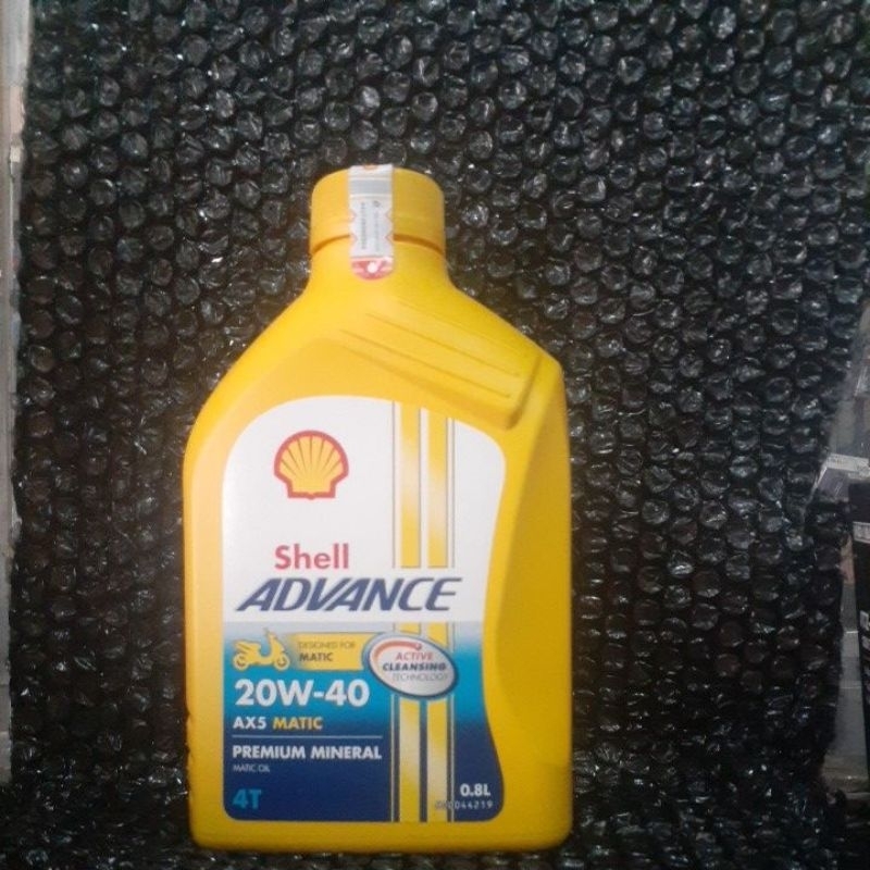 Jual Shell Advance Ax5 Matic 20w-40 0,8L | Shopee Indonesia