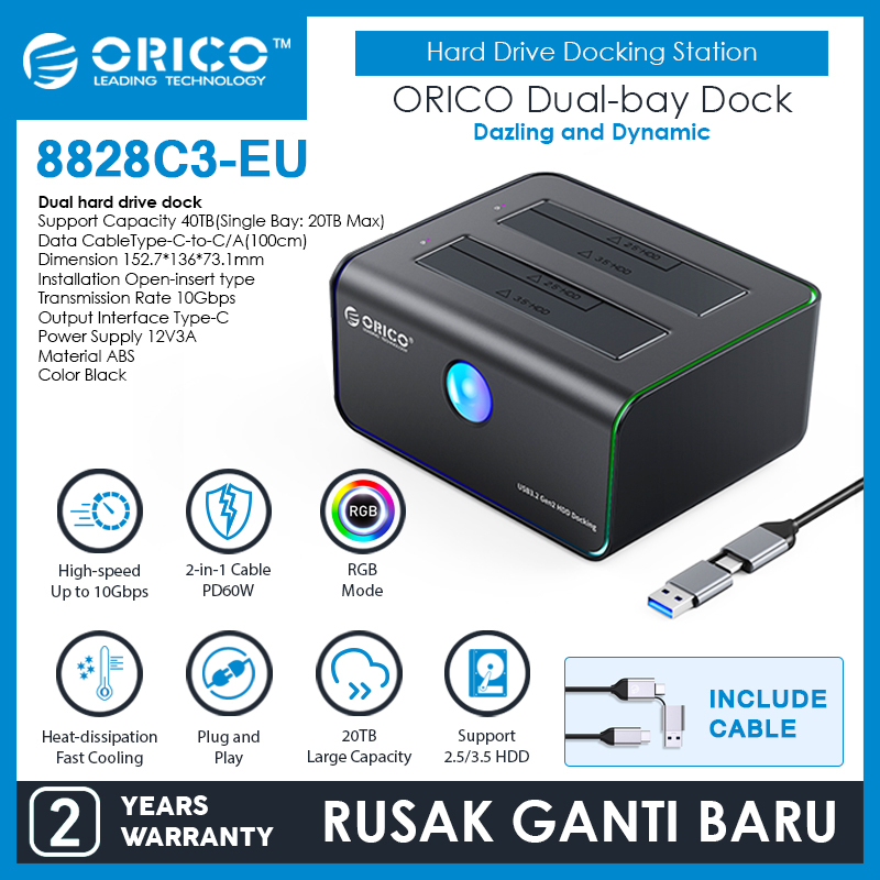 ORICO HDD/SSD Multi Bay Dock 88 Series