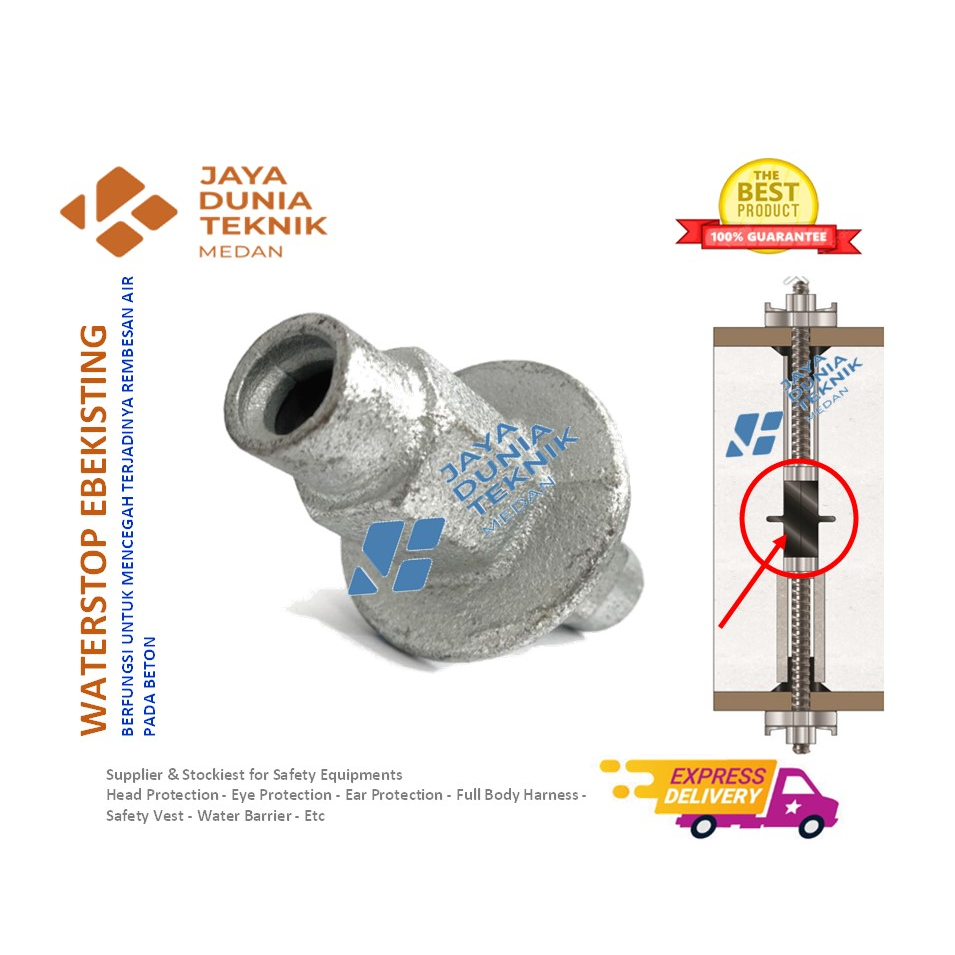 Jual Water Stop Connector for Tie Rod Bekisting | Shopee Indonesia