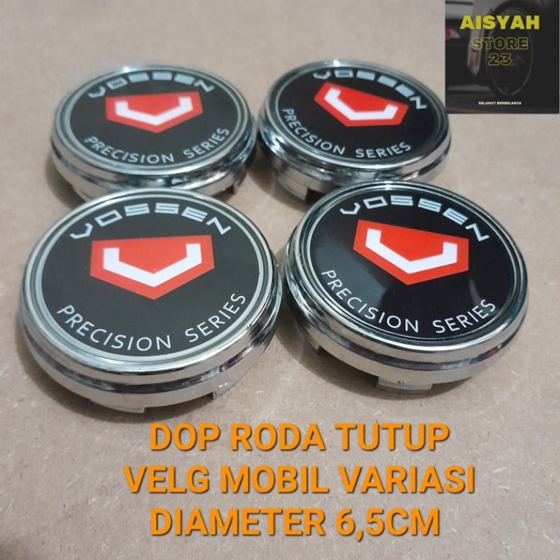 Jual dop roda tutup velg mobil racing variasi datar Chrome logo VOSSEN ...
