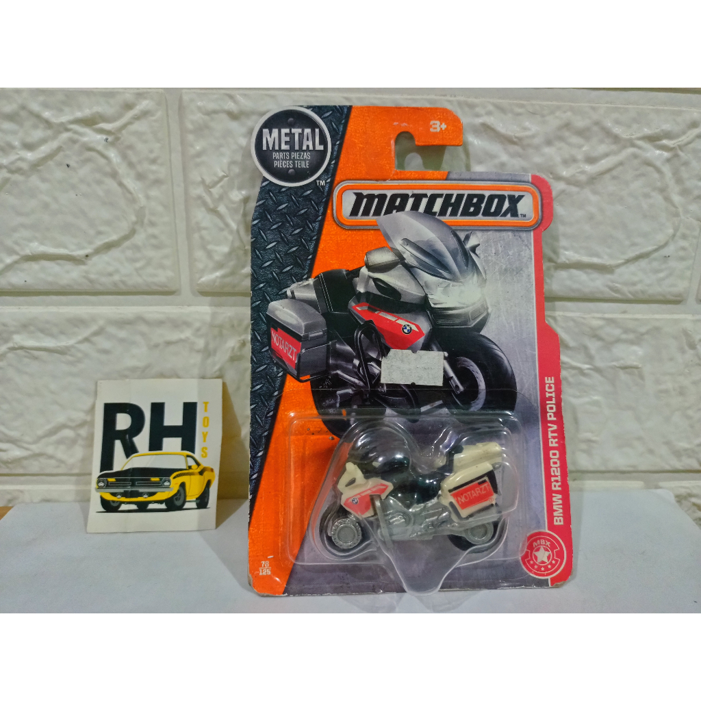 Jual Matchbox BMW R1200 RTV Police Motorcycle | Shopee Indonesia