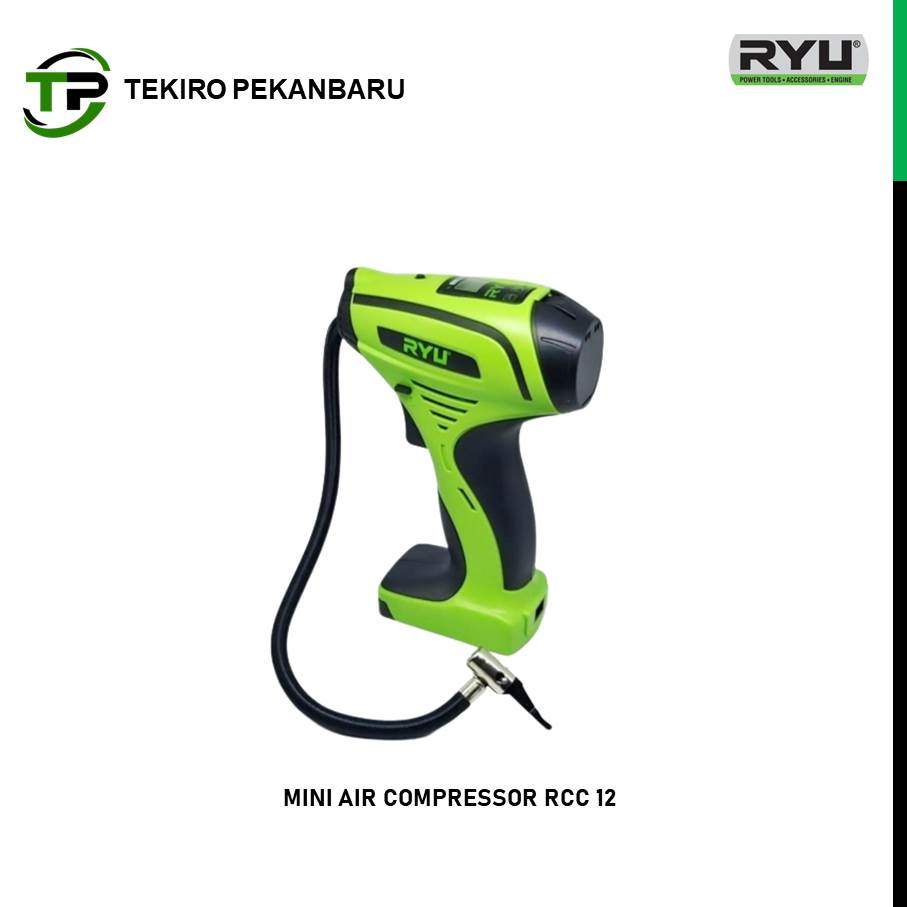 Jual RYU MINI AIR COMPRESOR 12 VOLT - RCC 12 / POMPA BAN MOBIL / MINI ...