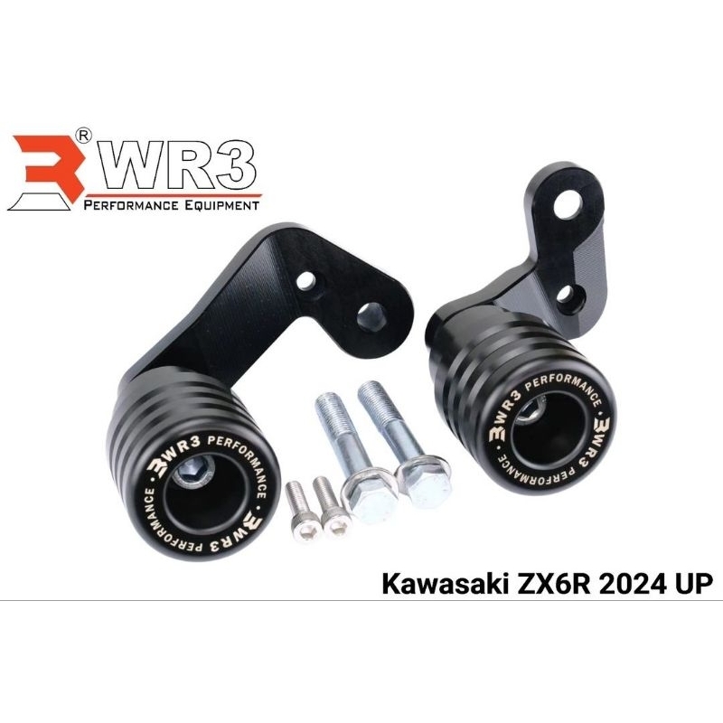 Jual Frameslider Frame Slider WR3 Kawasaki New ZX6R ZX636 New 2023 2024 ...