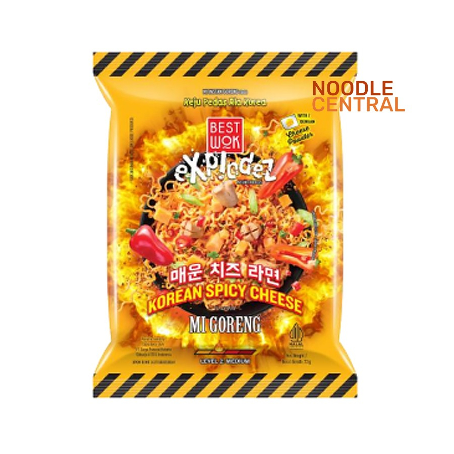 Jual BEST WOK Mi Goreng Original Hot & Spicy Blackpepper Seafood Mie