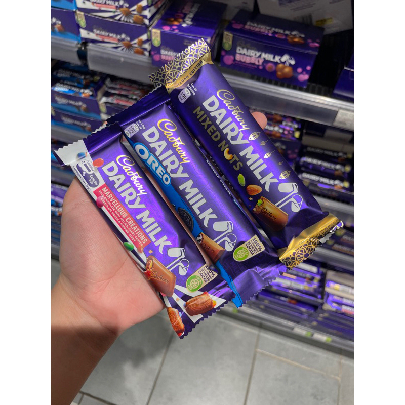Jual coklat cadbury dairy milk (halal) Shopee Indonesia