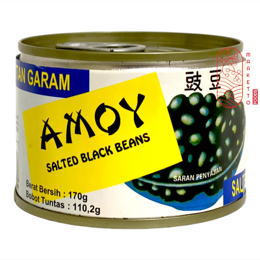 Jual Amoy Salted Black Beans / Tausi Kaleng / Kacang Kedelai Hitam ...