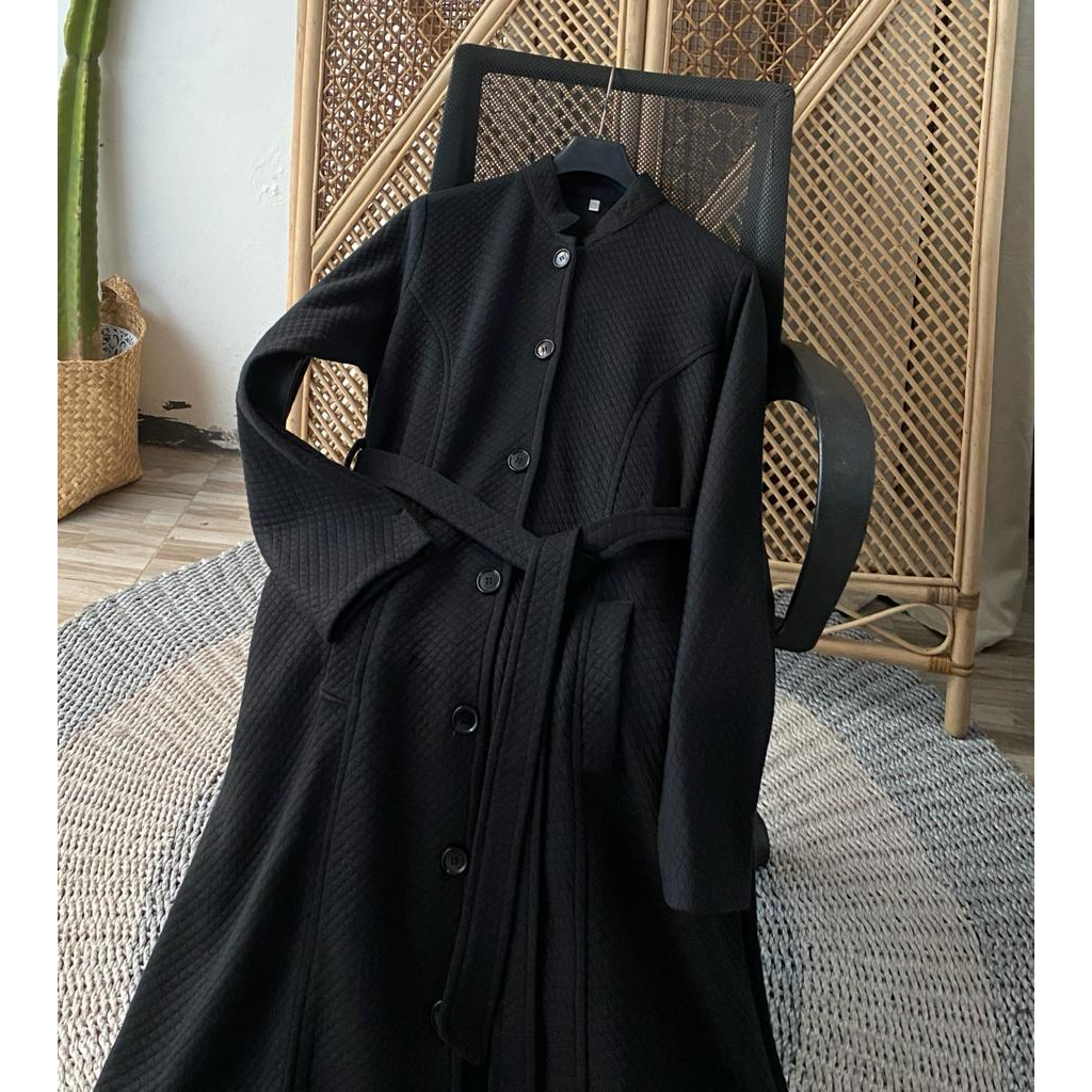 Zarra Zara Outer Coat Diamond Premium Long Coat Wanita Tebal premium murah Long Outer Jaket Muslimah