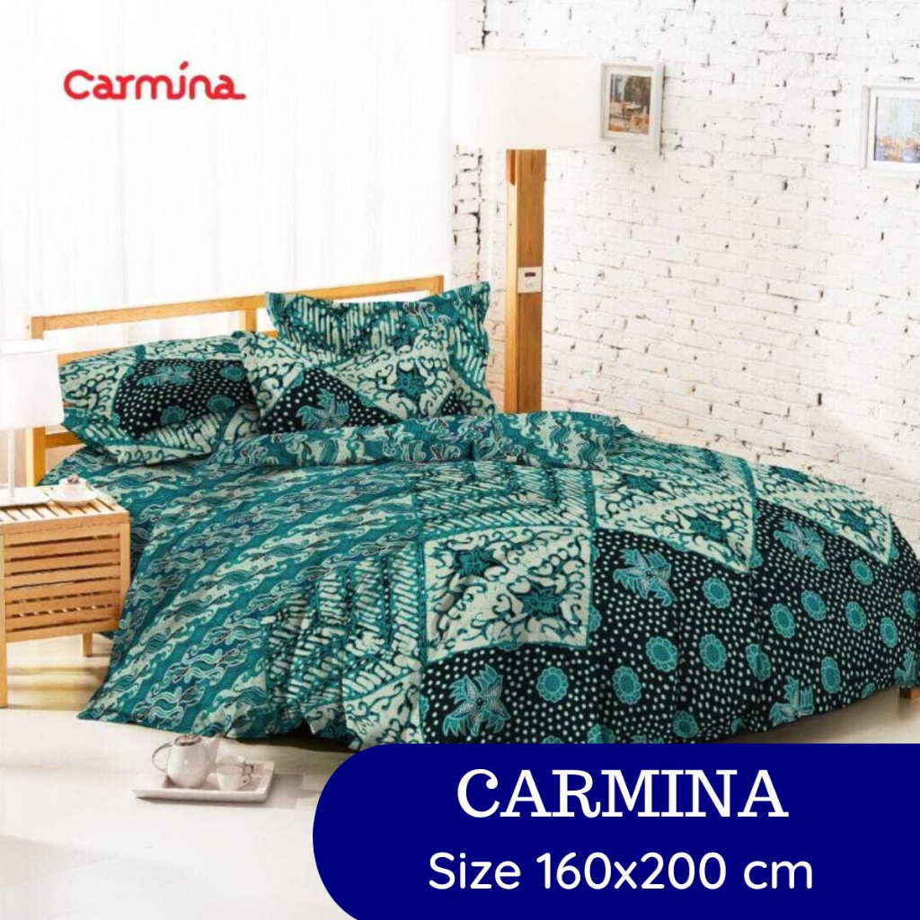 Jual Sm Sprei Flat Carmina By Kendra Queen Ukuran 160x200 Shopee