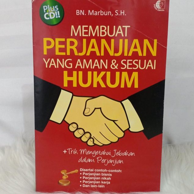 Jual BUKU MEMBUAT PERJANJIAN YANG AMAN & SESUAI HUKUM | Shopee Indonesia