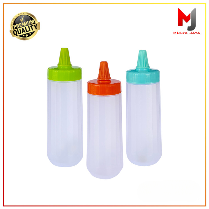 Jual Mulya Jaya Botol Saus Plastik Lemony Ml Botol Saos Kecap