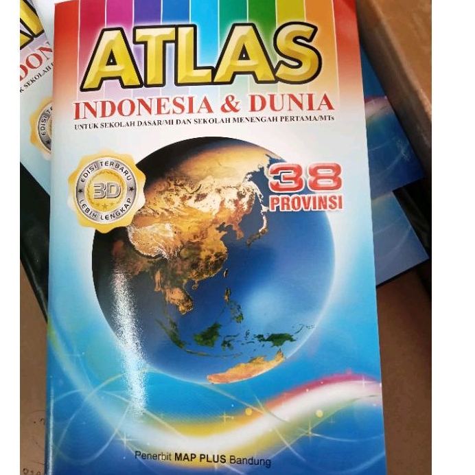 Jual ATLAS INDONESIA DAN DUNIA 38 PROVINSI | Shopee Indonesia