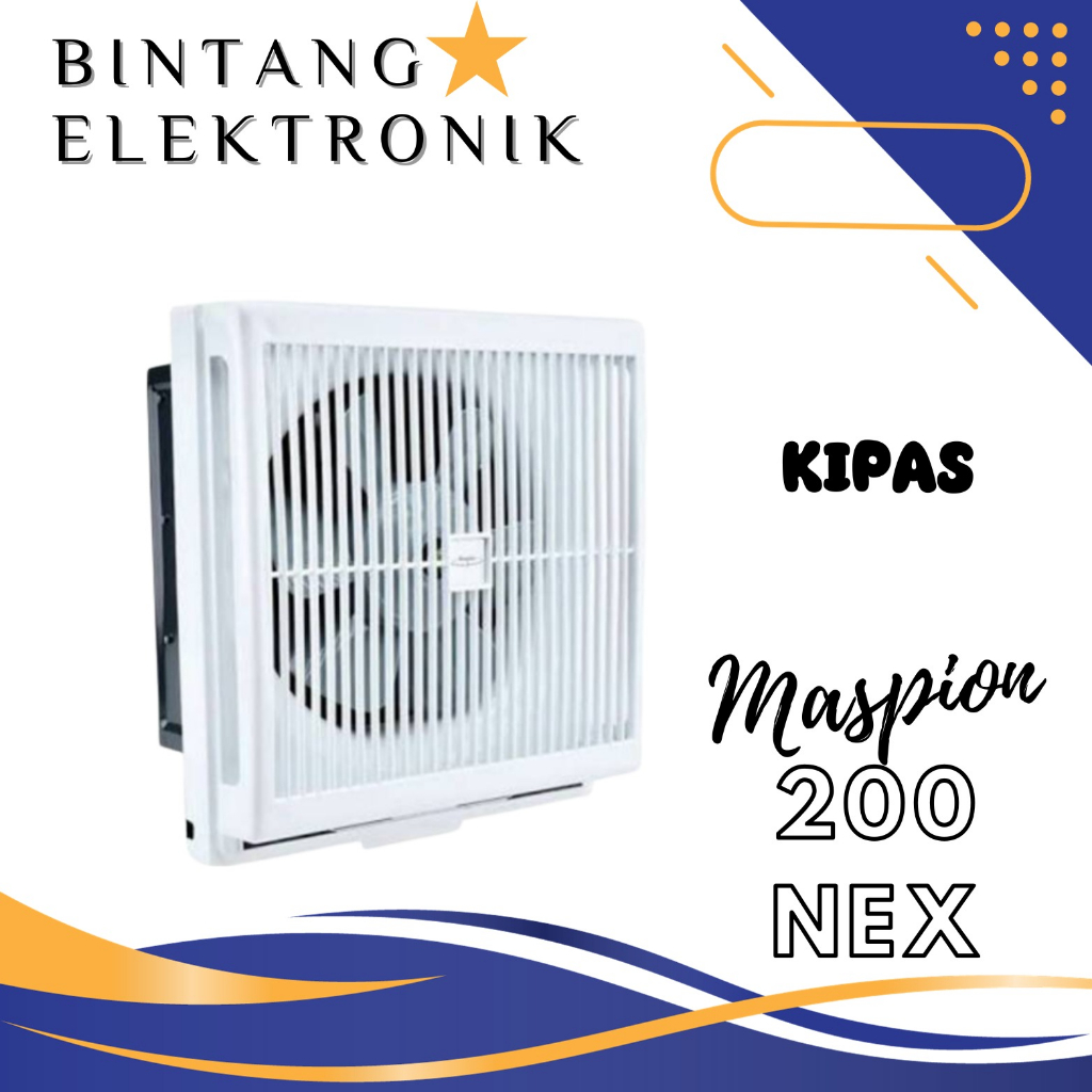 Jual Exhaust Fan Kipas Angin Hisap Maspion Mv Nex Inch Shopee Indonesia