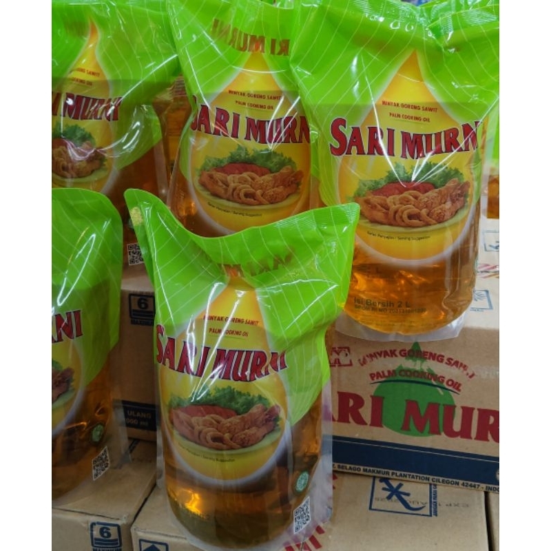 Jual 2L!! Minyak goreng sawit sari murni/palm oil/minyak goreng sari