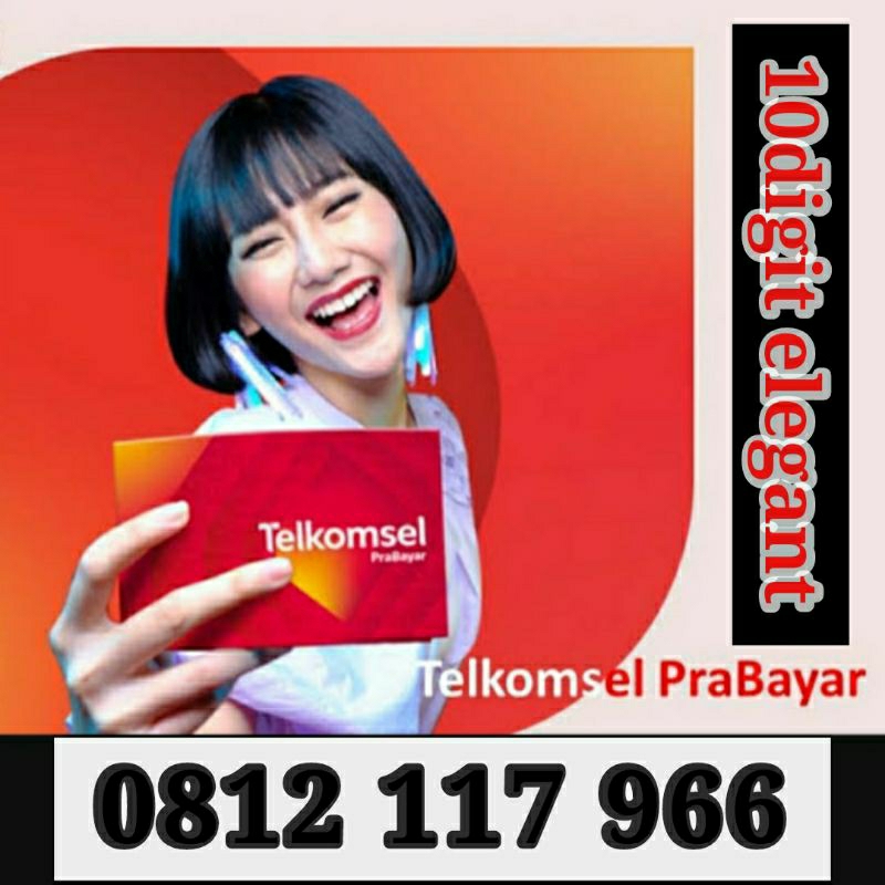 Jual nomor cantik Telkomsel 10digit pra bayar nomor tsel 10angka ...